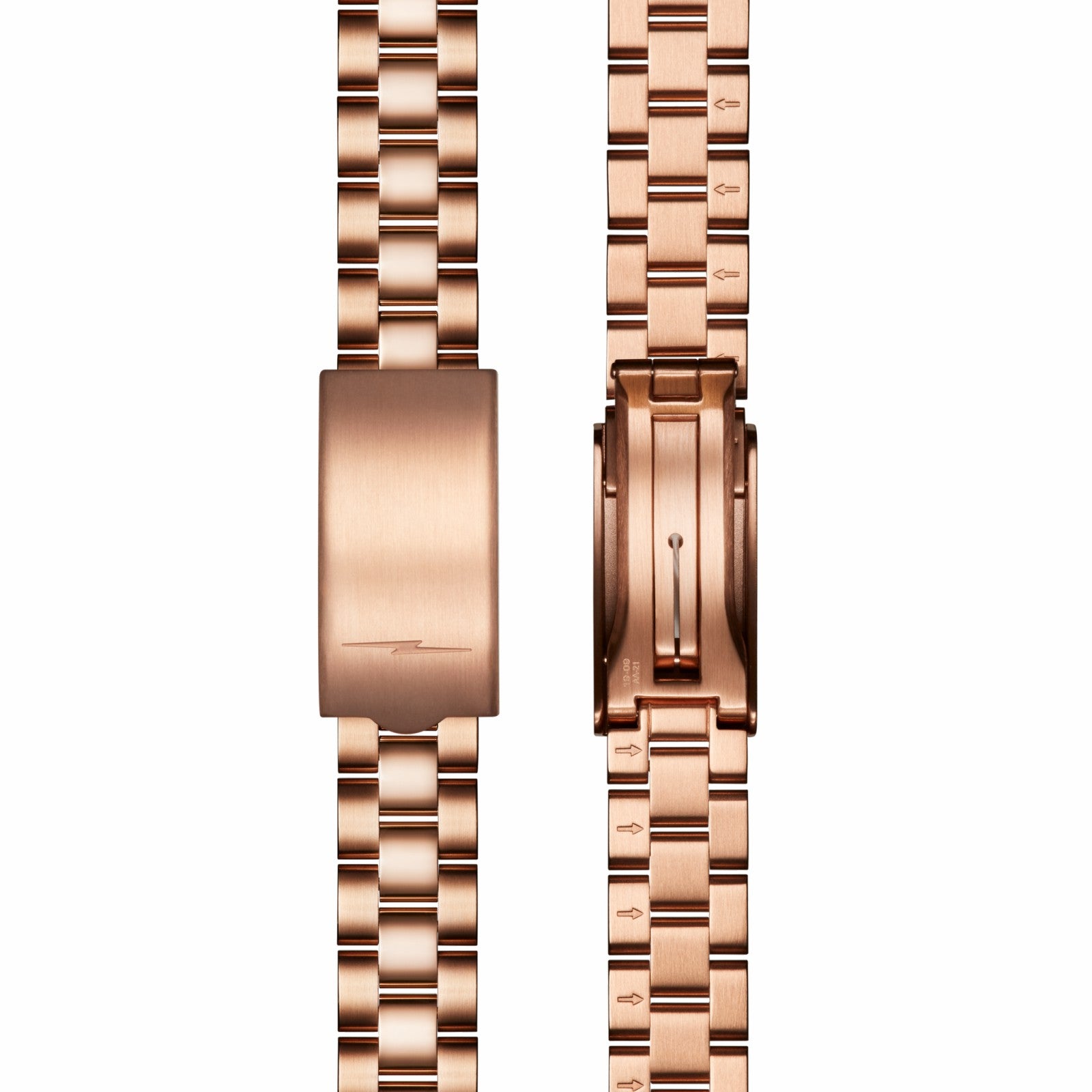 Shinola 14mm Rose Gold 3-Link Bracelet | Shinola
