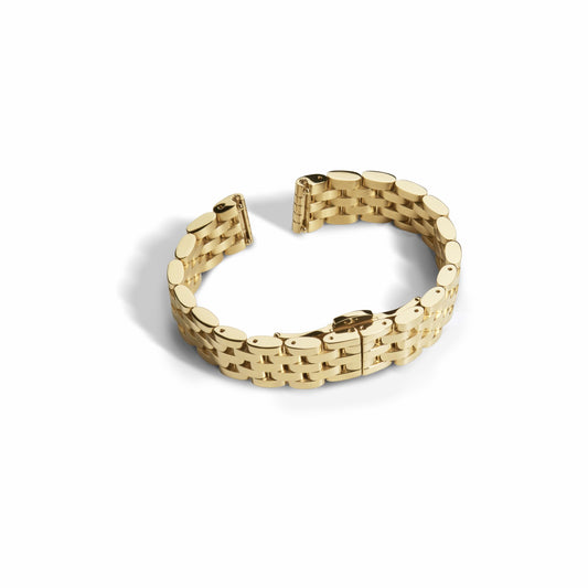 Shinola 14mm Gold 5-Link Bracelet | Shinola