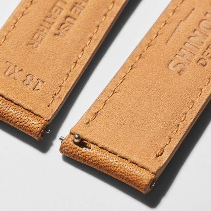 Shinola 18mm Bourbon Leather Watch Strap | Shinola