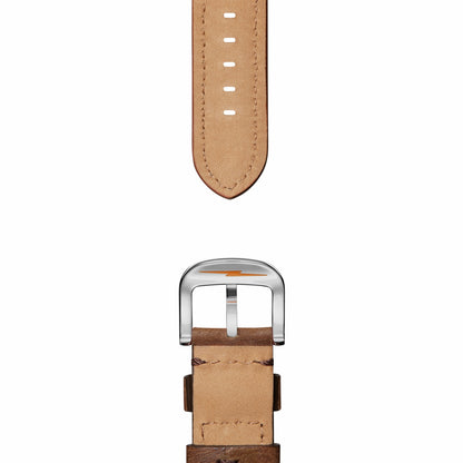 Shinola 20mm British Tan Leather Watch Strap (XL) | Shinola