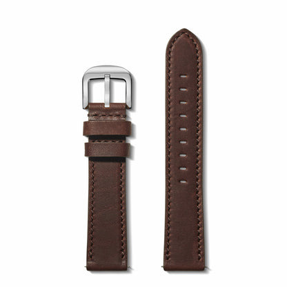 Shinola 20mm Cattail Leather Watch Strap (XL) | Shinola