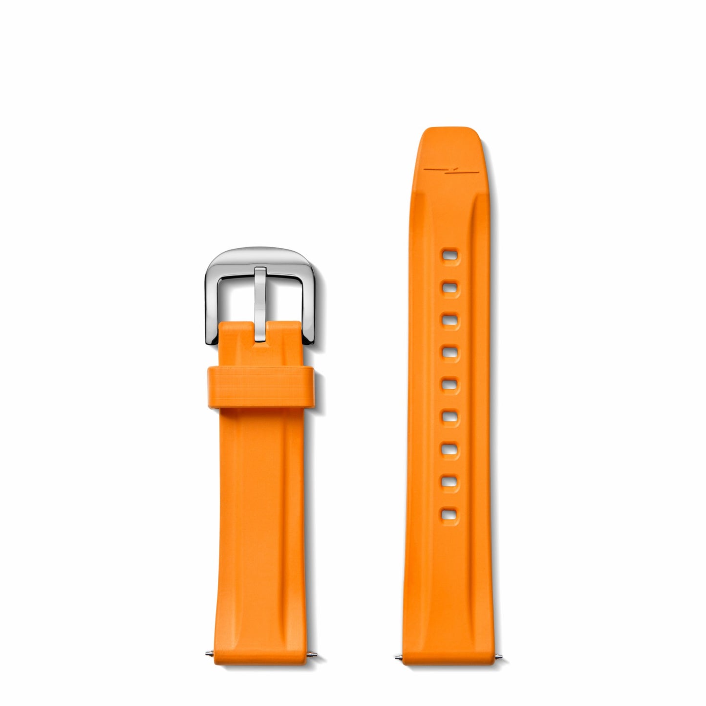 Shinola 20mm Orange Rubber Watch Strap | Shinola