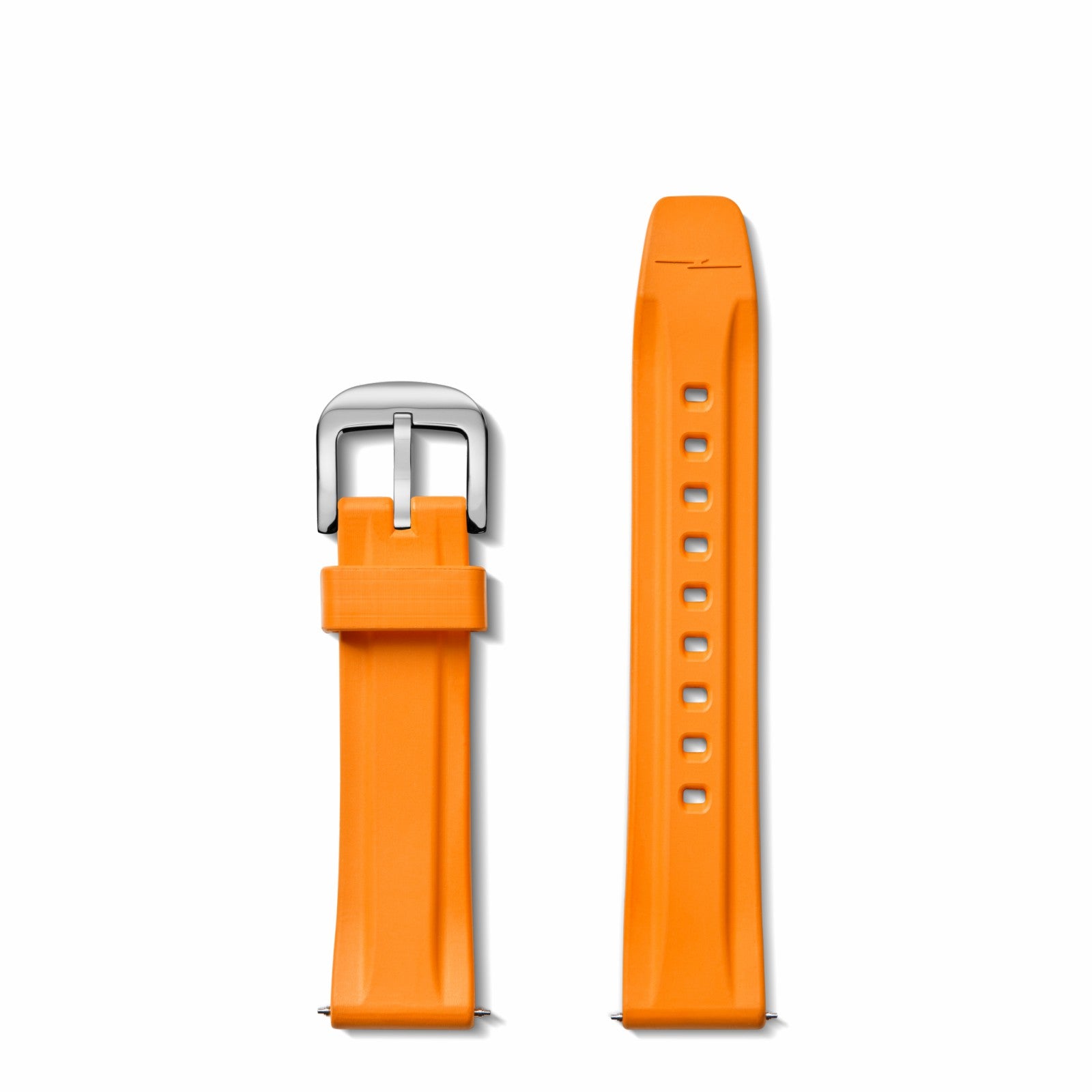 Shinola 20mm Orange Rubber Watch Strap | Shinola