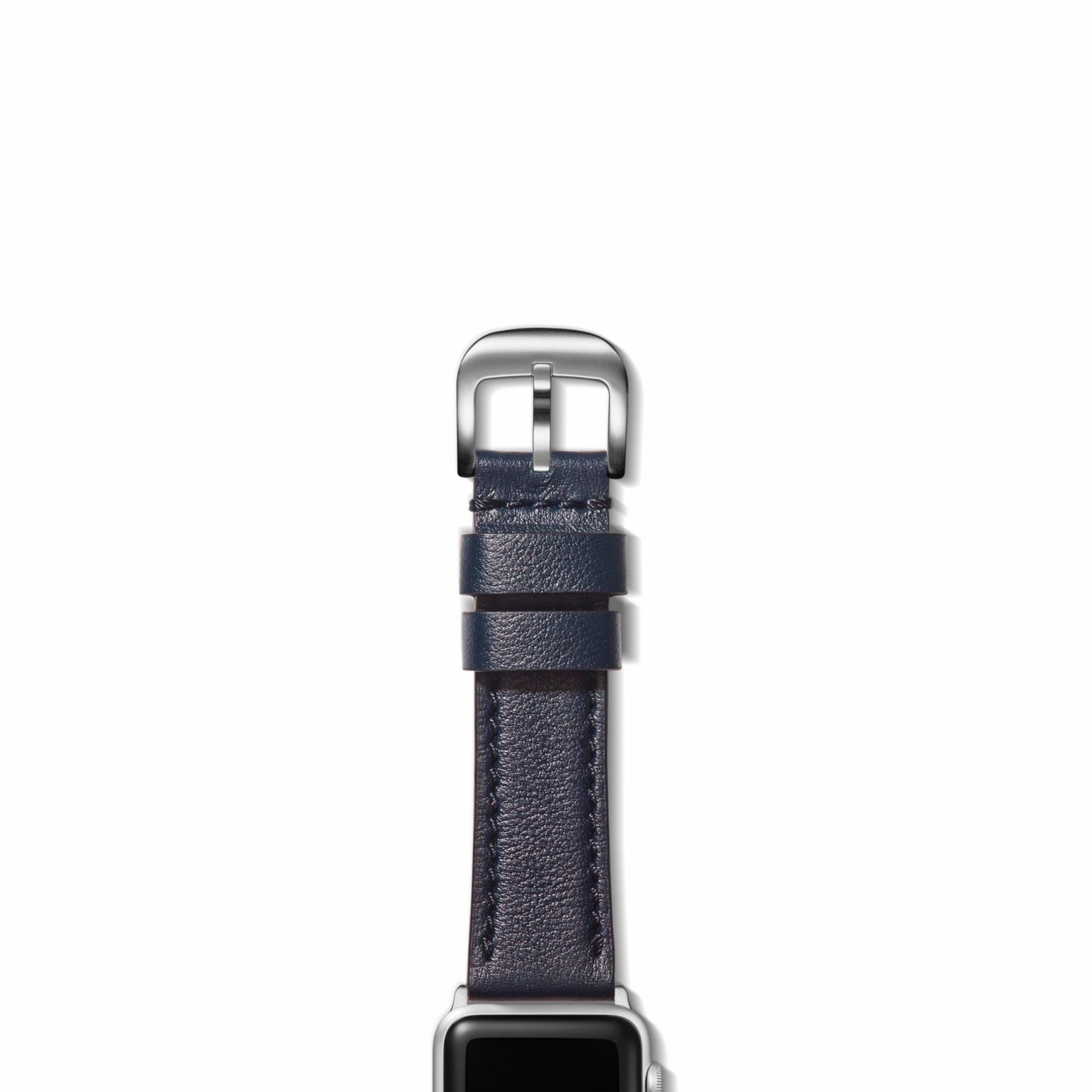 Shinola 20mm Navy Leather Apple Watch Strap | Shinola