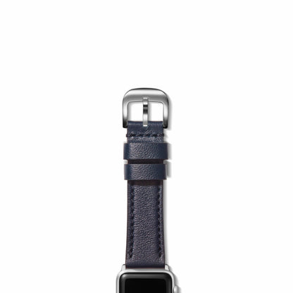 Shinola 20mm Navy Leather Apple Watch Strap | Shinola
