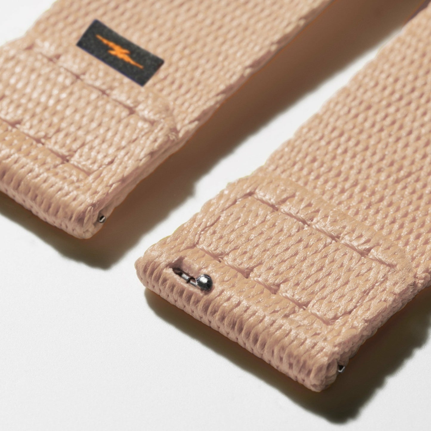Shinola 20mm Blush Split Nylon Apple Watch Strap | Shinola