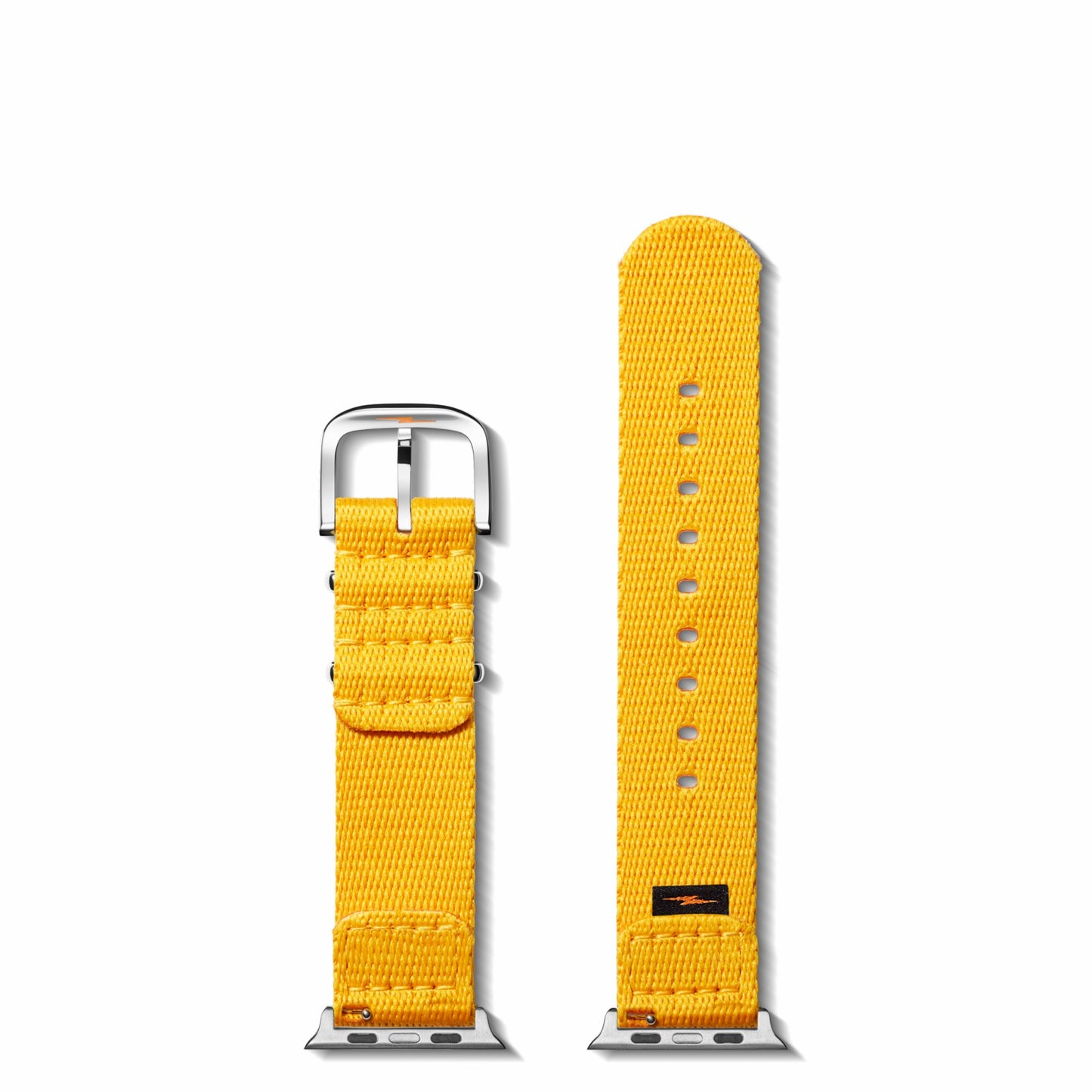 Shinola 20mm Yellow Split Nylon Apple Watch Strap - Yellow