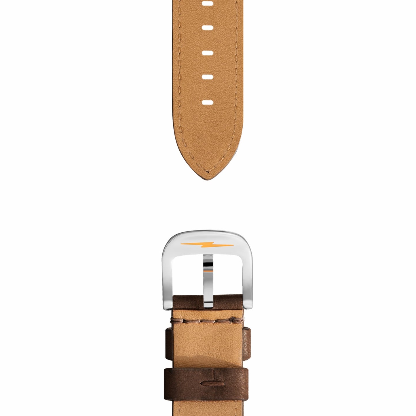 Shinola 20mm Dark Nut Brown Leather Watch Strap | Shinola