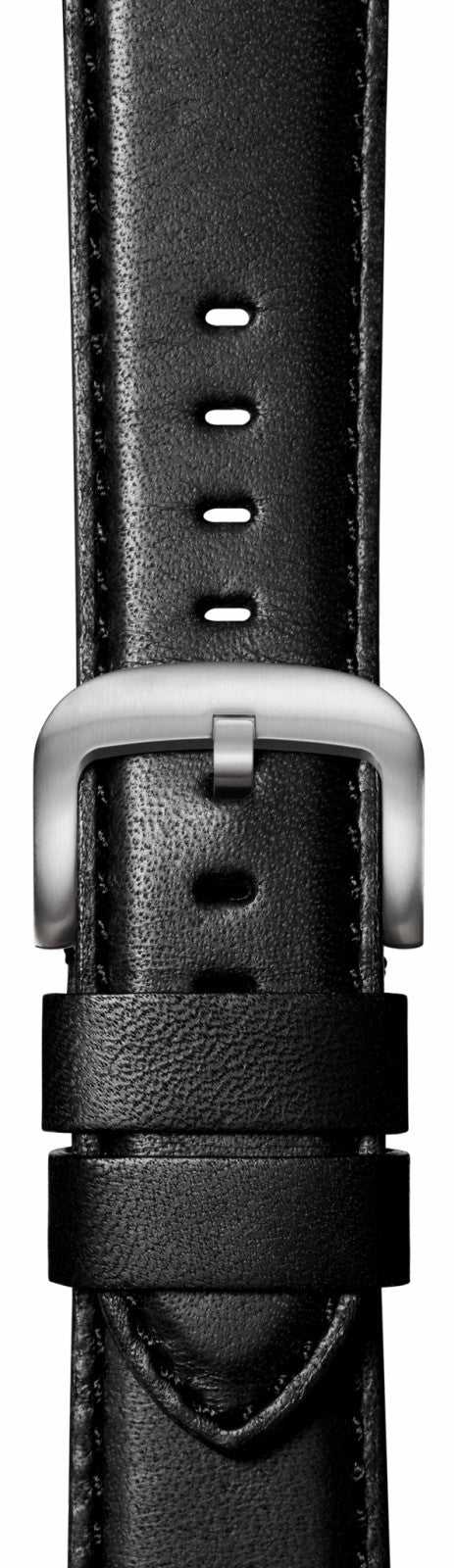 Shinola 20mm Black Leather Apple Watch Strap - Black