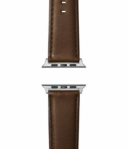 Shinola 20mm Black Leather Apple Watch Strap - Black