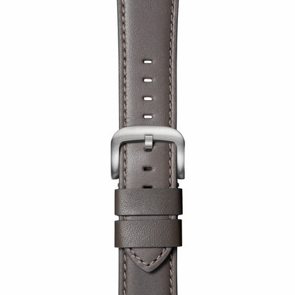 Shinola 20mm Heather Gray Leather Apple Watch Strap | Shinola