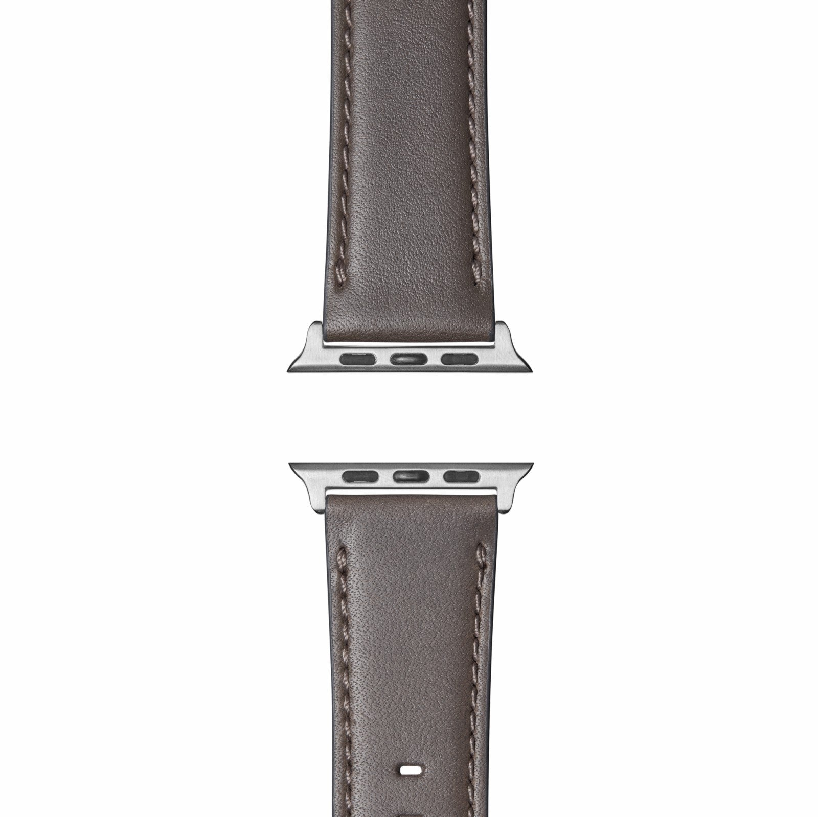 Shinola 20mm Heather Gray Leather Apple Watch Strap | Shinola