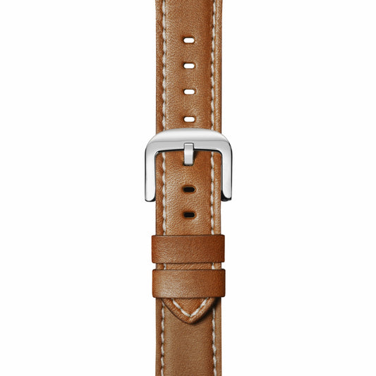 Shinola 22mm Tan Leather Watch Strap | Shinola
