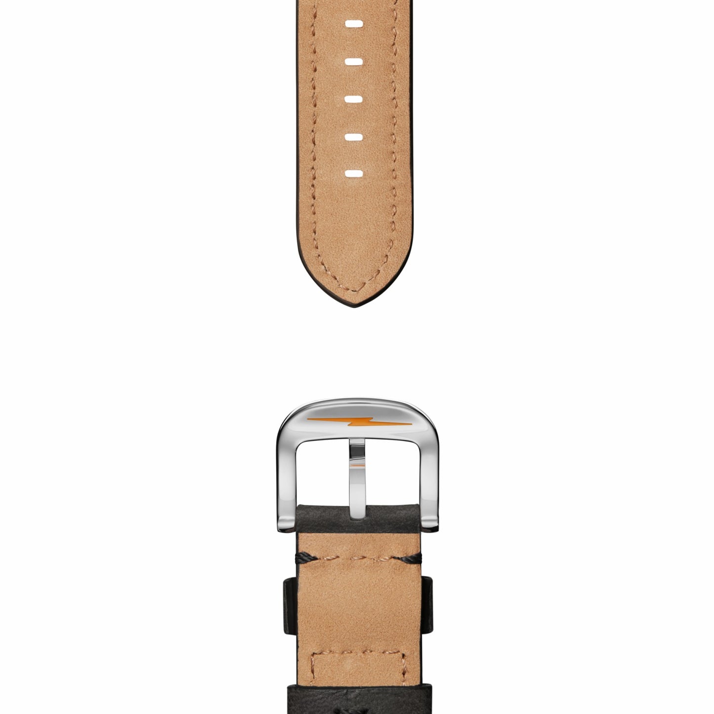 Shinola 22mm Black Leather Watch Strap | Shinola