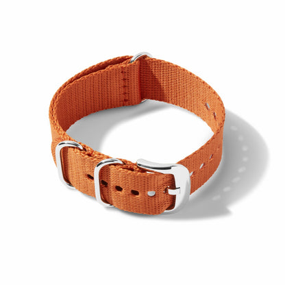 Shinola 22mm Orange G10 Nylon Watch Strap | Shinola