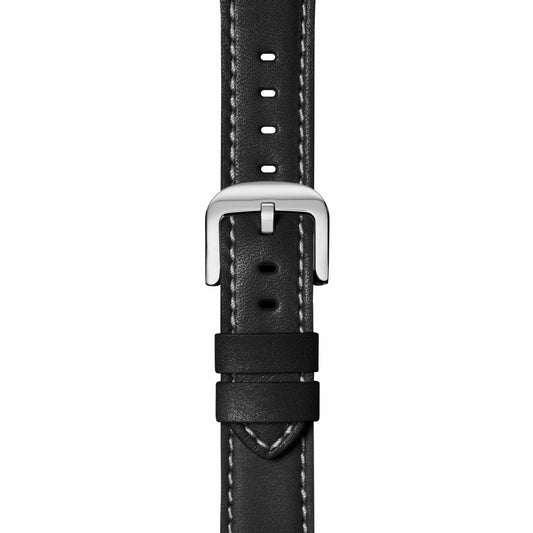Shinola 24mm Black Leather Watch Strap | Shinola