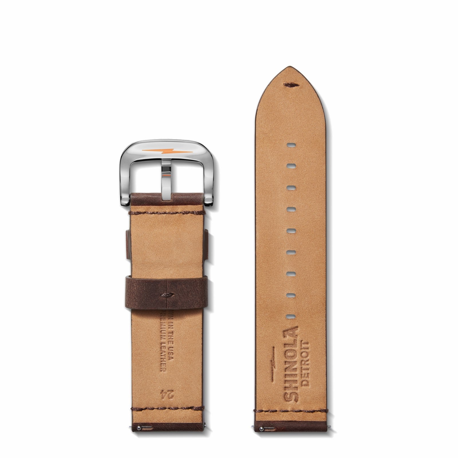 Shinola 24mm Cattail Leather Watch Strap | Shinola