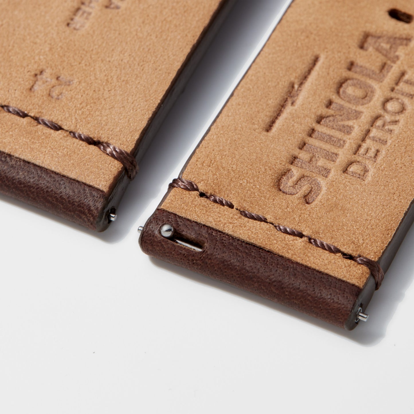 Shinola 24mm Cattail Leather Watch Strap | Shinola