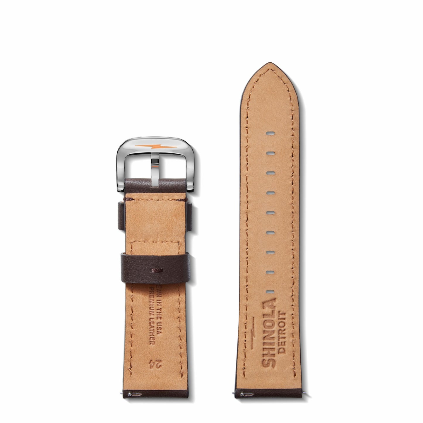 Shinola 24mm Kodiak Leather Watch Strap | Shinola