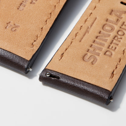Shinola 24mm Kodiak Leather Watch Strap | Shinola