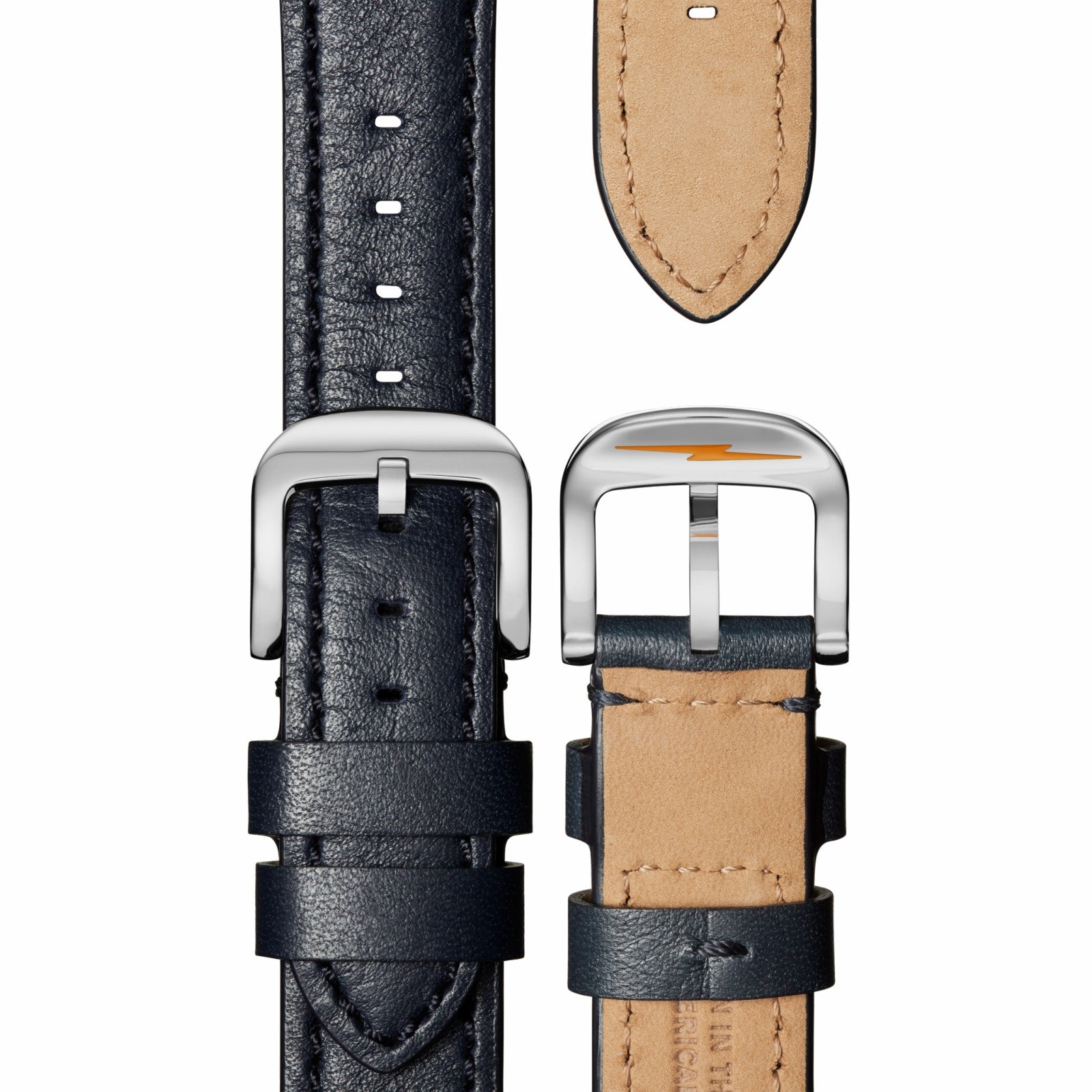 Shinola QR Strap: 20/18 Essence, Shinola Hotel, RR Classic, PoSS - Navy