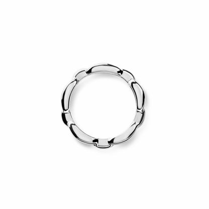 Shinola Signature Link Ring - Sterling Silver