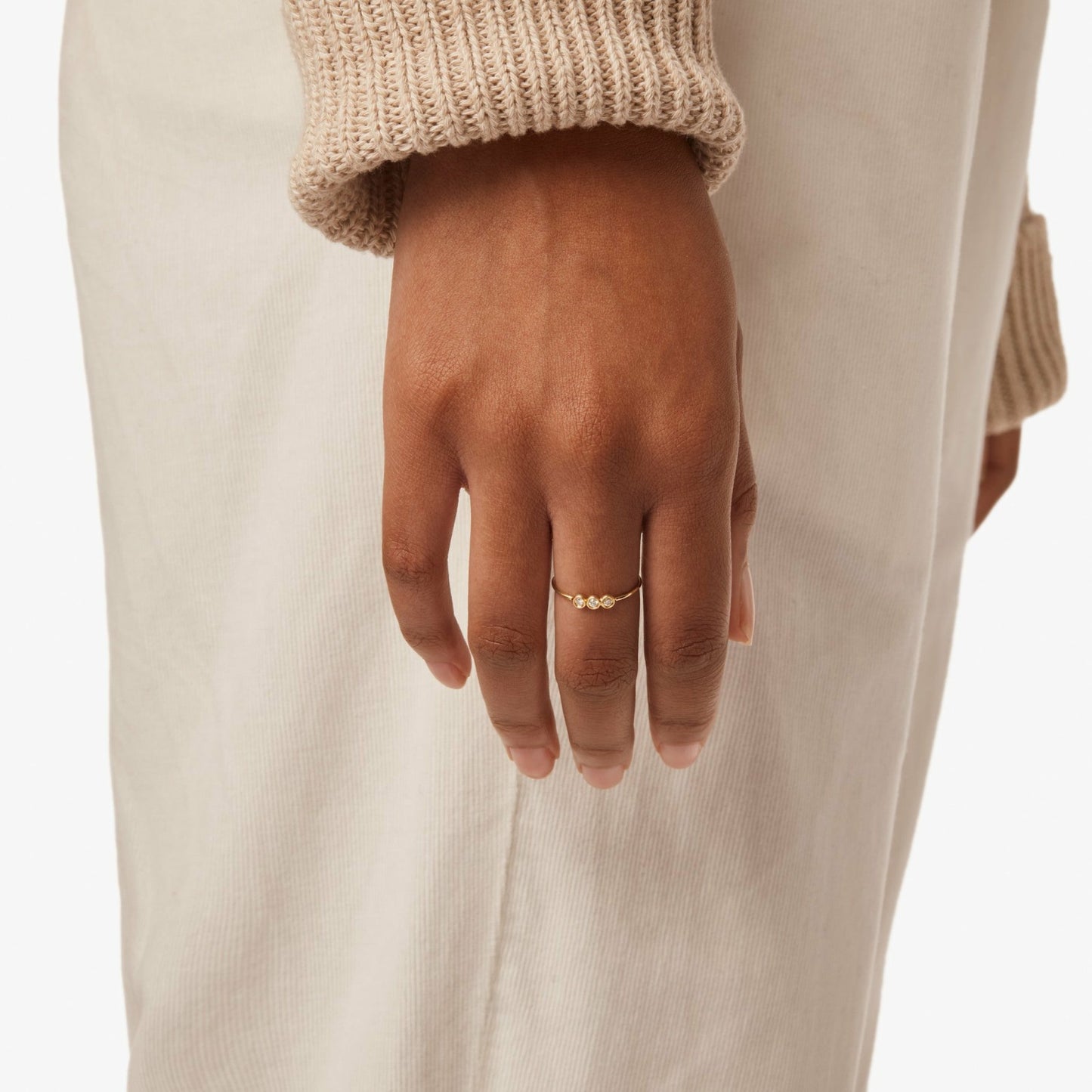Shinola 3 Diamond Ring