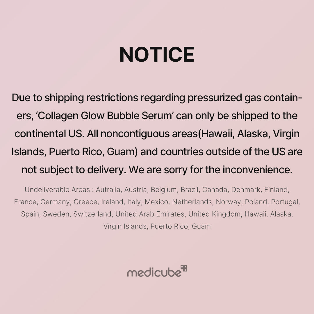 Medicube [US ONLY] Collagen Glow Bubble Serum