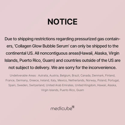 Medicube [US ONLY] Collagen Glow Bubble Serum