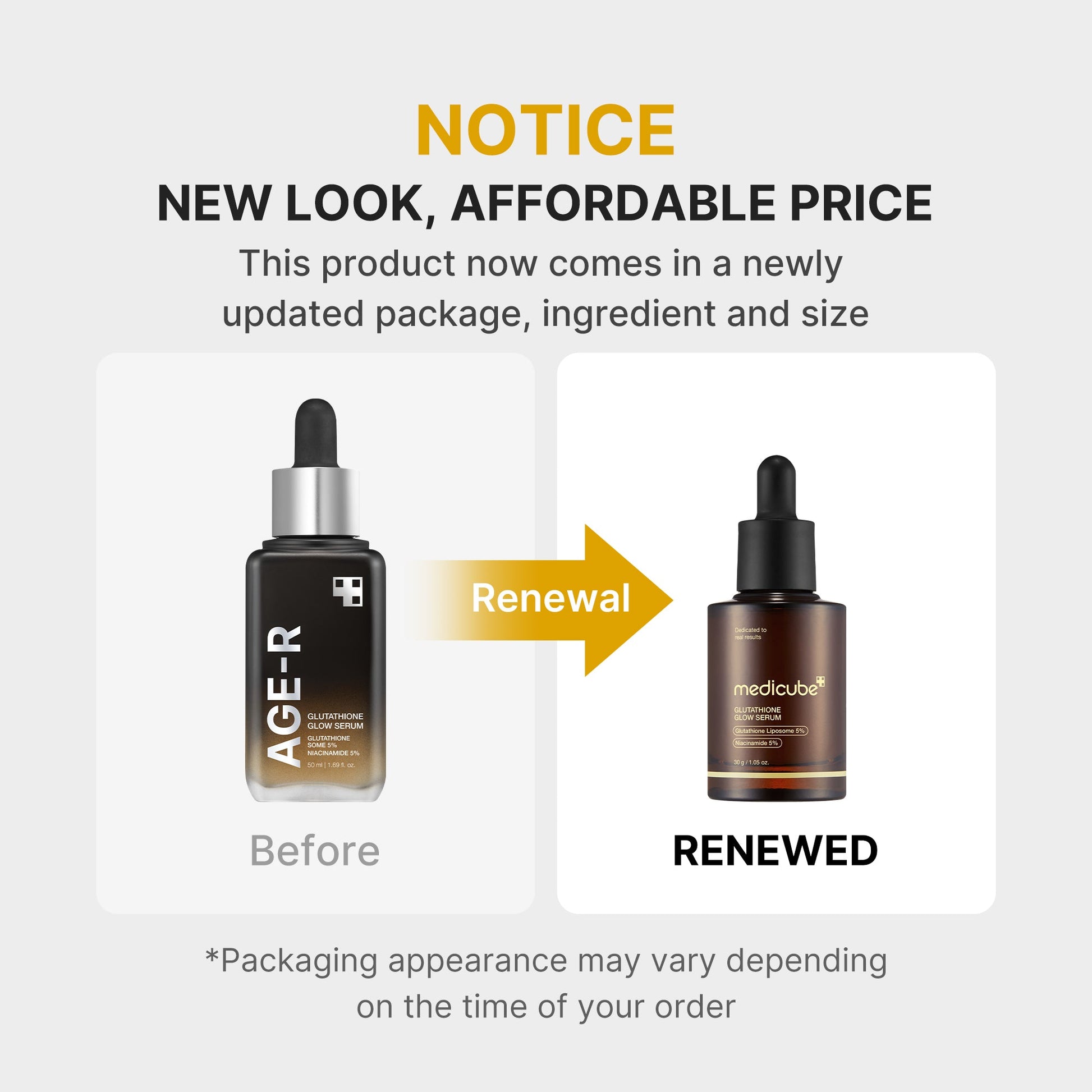 Medicube [Subscr.] AGE-R Glutathione Glow Serum