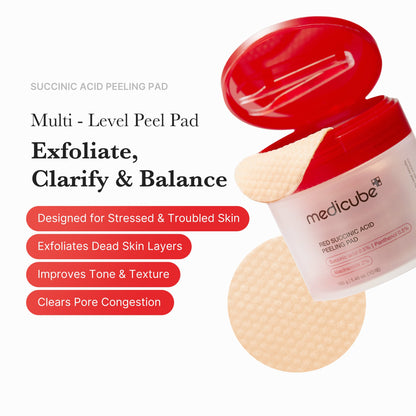 Medicube [Subscr.] Red Succinic Acid Panthenol Pads