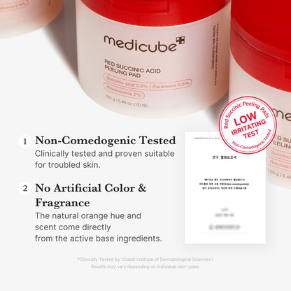 Medicube [Subscr.] Red Succinic Acid Panthenol Pads