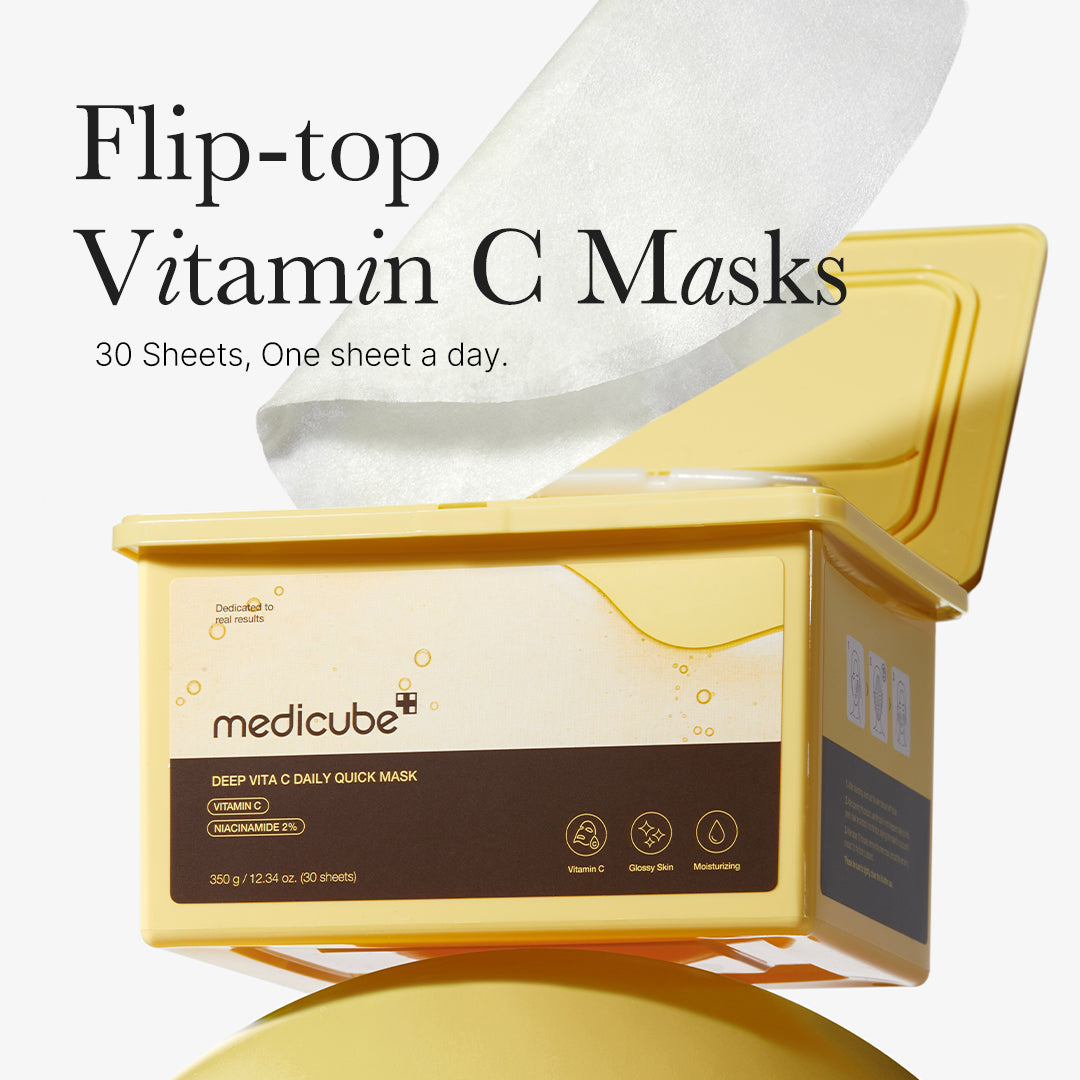 Medicube [Subscr.] Deep Vita C Daily Quick Masks