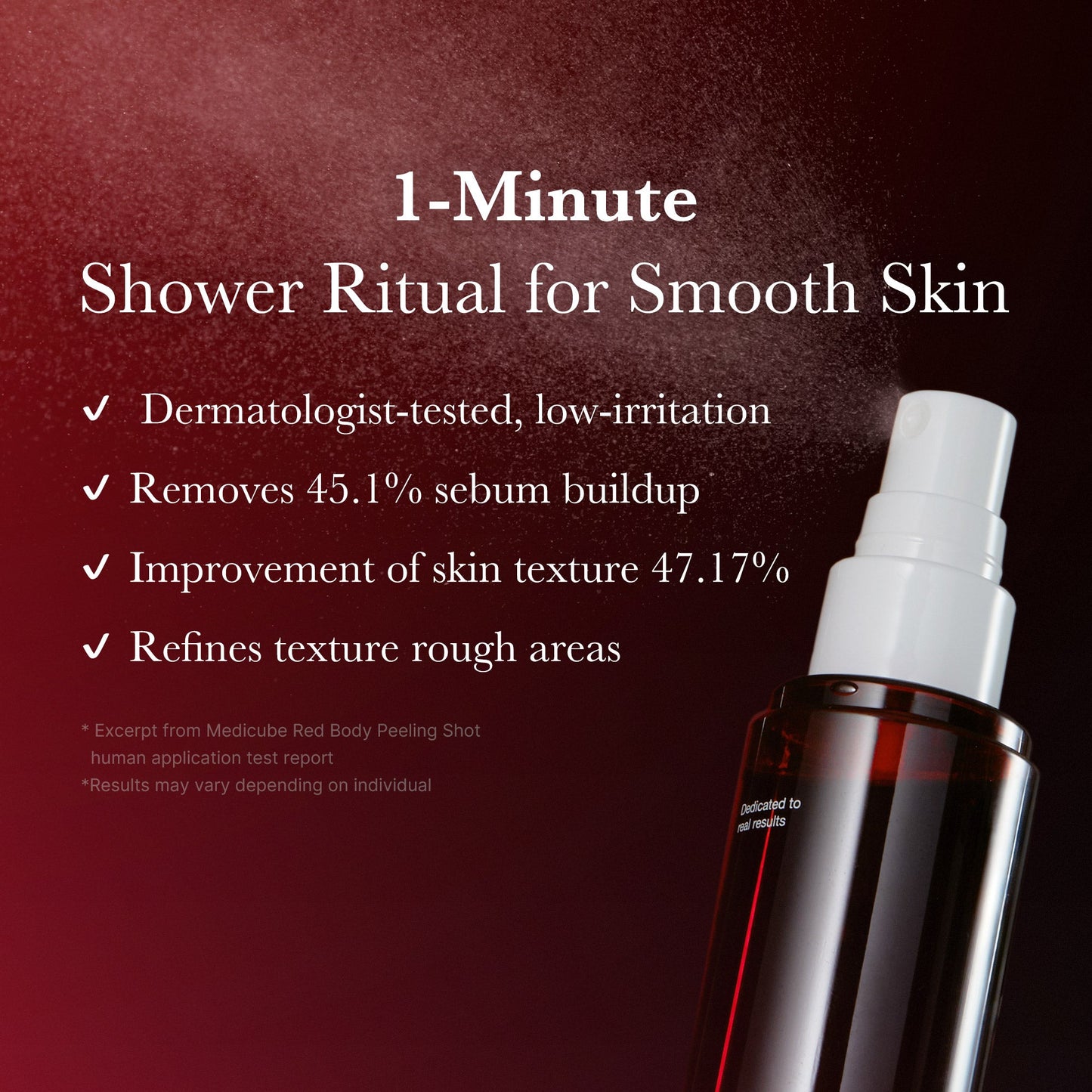 Medicube Red Body Peeling Shot Cleanser