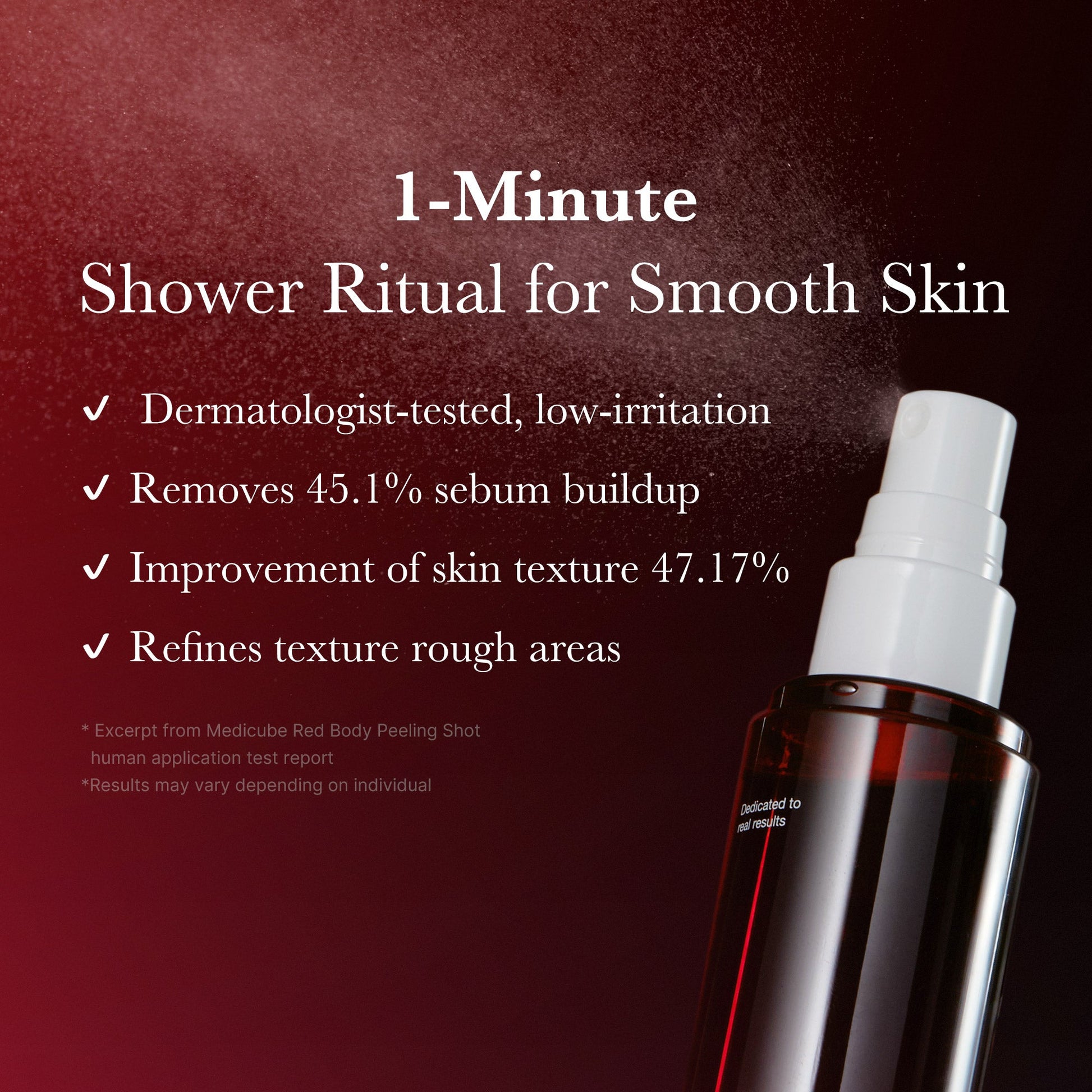 Medicube Red Body Peeling Shot Cleanser