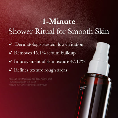 Medicube Red Body Peeling Shot Cleanser