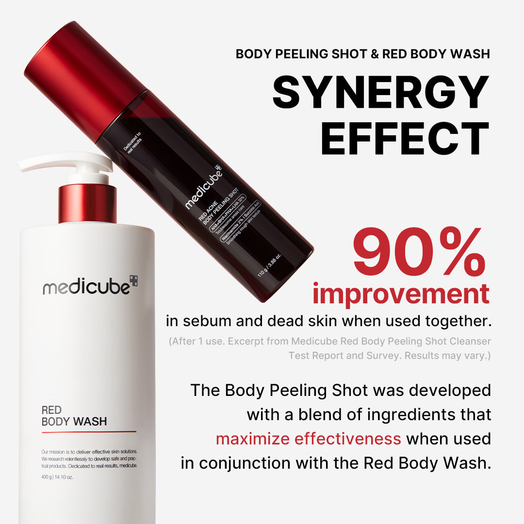 Medicube [Subscr.] Red Body Peeling Shot Cleanser