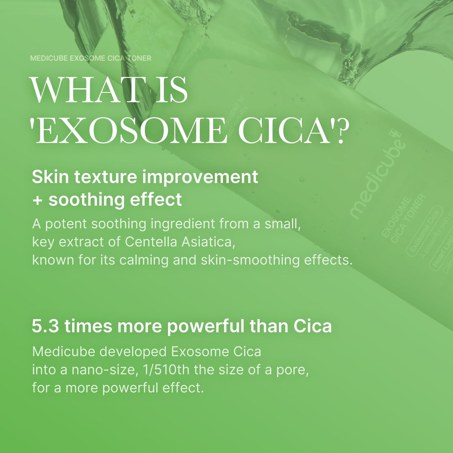 Medicube Exosome Cica Calming Toner