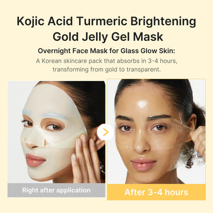 Medicube Kojic Acid Turmeric Gold Jelly Gel Mask