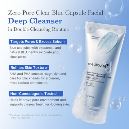 Medicube Zero Pore Capsule Cleansing Foam