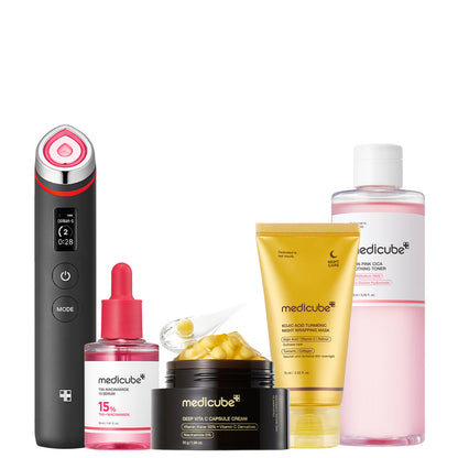 Medicube Pink & Gold Ultimate Care Set