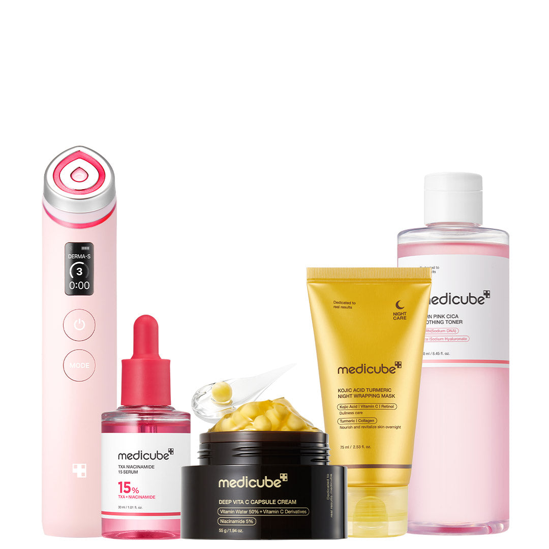 Medicube Pink & Gold Ultimate Care Set