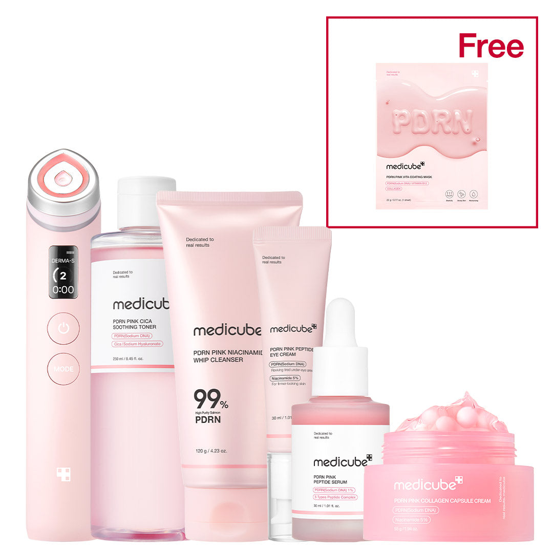 Medicube PDRN Pink Glow Home Aesthetic Full Set