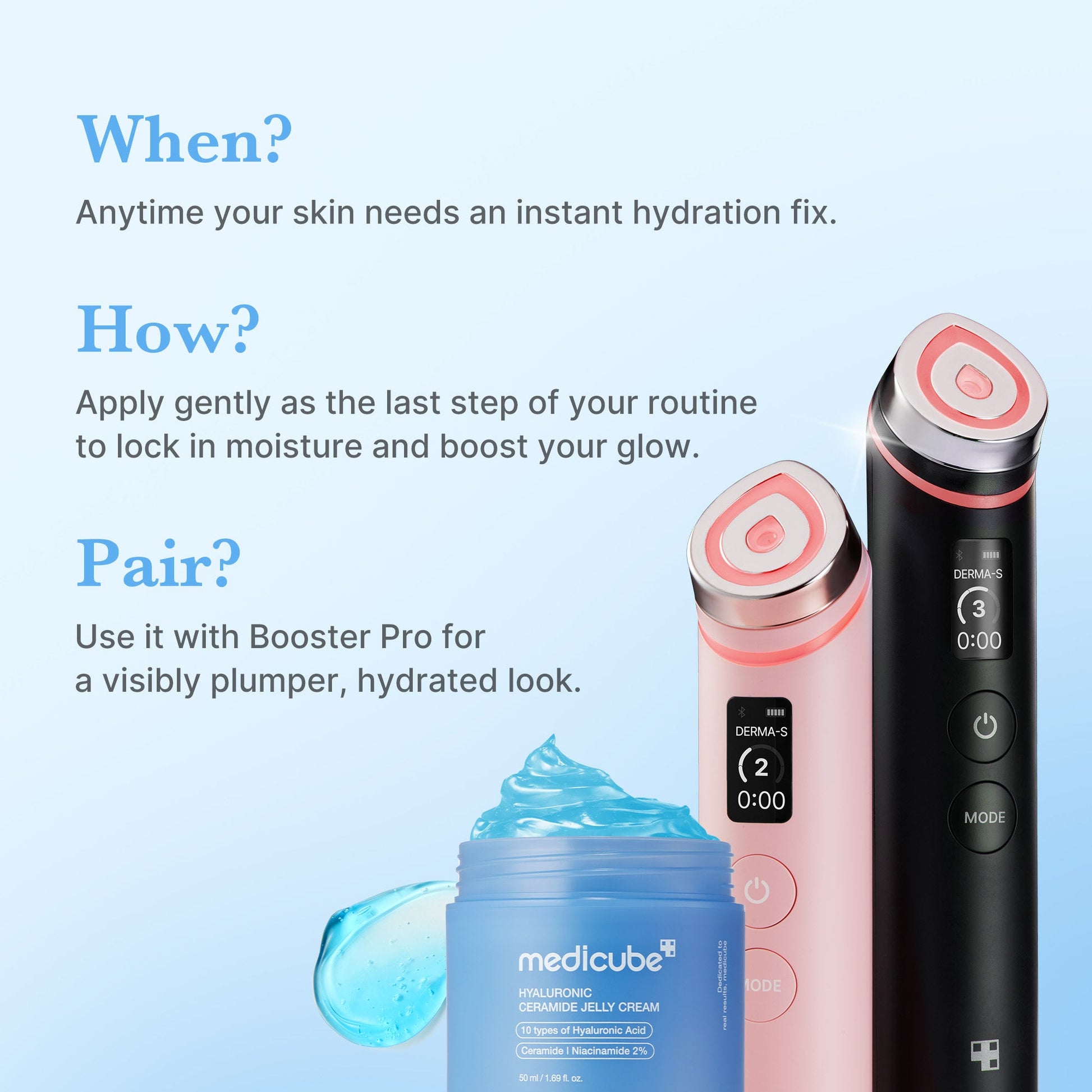 Medicube Hyaluronic Ceramide Moisturizing Jelly Cream