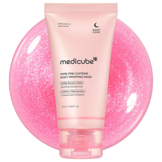 Medicube [Subscr.] PDRN Pink Caffeine Overnight Wrapping Mask