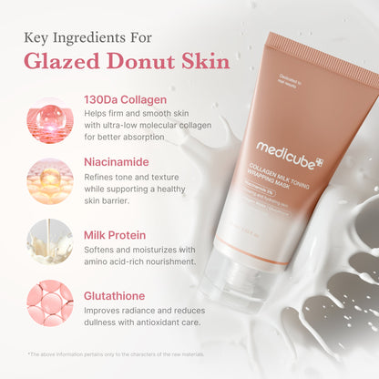 Medicube [Subscr.] Collagen Milky Glow Daytime Wrapping Mask