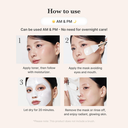 Medicube [Subscr.] Collagen Milky Glow Daytime Wrapping Mask