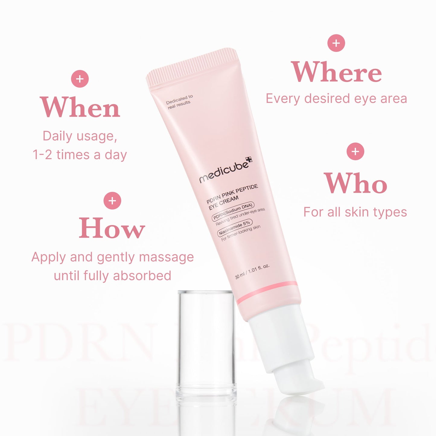 Medicube [Subscr.] PDRN Pink Peptide Eye Cream