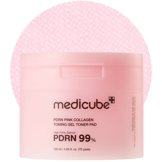 Medicube [Subscr.] PDRN Pink Collagen Gel Toner Pad