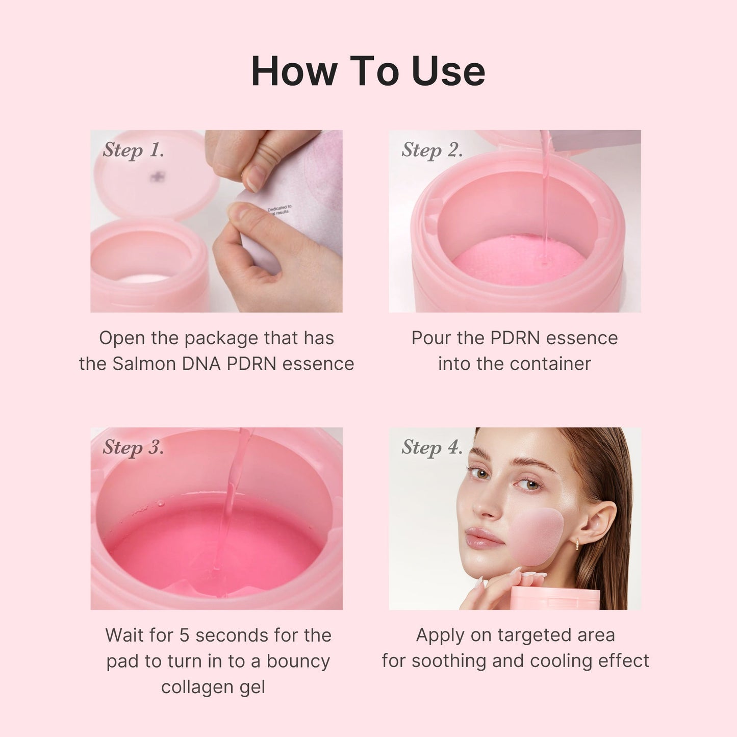 Medicube [Subscr.] PDRN Pink Collagen Gel Toner Pad